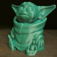 Baby Yoda 2.JPG Bébé Yoda (Impression facile sans support)