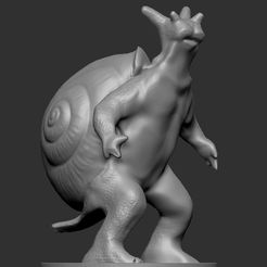 ZBrush-DocumentDFHFG.jpg STL file SNAILMAN・Model to download and 3D print