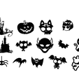 assembly5.png HALLOWEEN Art Wall - Set of 252 models