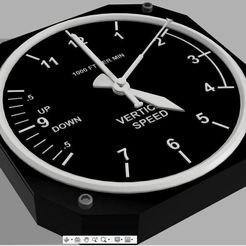 6.JPG Файл STL V/S Wall Clock・Модель для загрузки и 3D печати, stabtrimout
