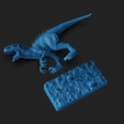 Dianosaur-3dprint-freestl-jurasicpark,3dprintabledianosaur,collectibles,3dtable-4.png Dinosaurs Indominus Rex 3D printable
