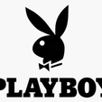 ¥ we PLAYBOY playboy - The Bunny-  3d foil art - wall Picture art