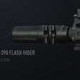 ap390-flash-hider-side.png AP-390 Flash Hider for airsoft