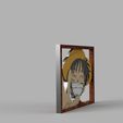 luffi4.jpg Luffy "Straw Hat" Relief Wall Art - One Piece 3D Frame
