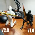 d728d96065f66969ce8a316866b15fd5_preview_featured.jpeg STL file Human pen holder V2.0・Model to download and 3D print