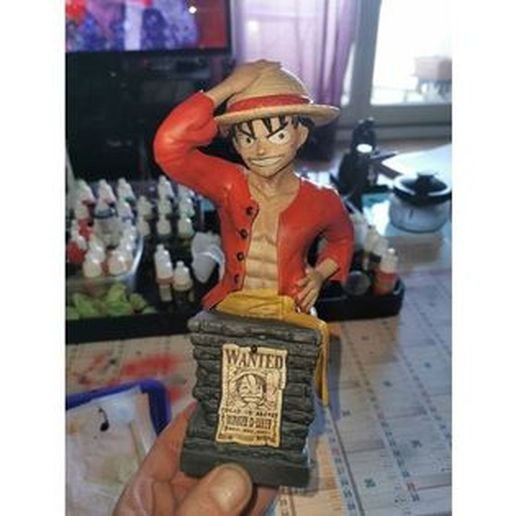 luffy bust 3D model