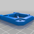 MK8_X_Carriage_-_Stepper_Mnt.png MK8 Printhead horizontal Carriage and Ninja Flex / TPU Filament path Adapter