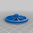 3aa6ef8764add634534b7da6790c1e19.png Free STL file Wagon wheels for 1988 Playmobil cannon and limber (nr 3729)・3D printer model to download