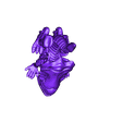Alien Queen (Slic3r).stl Alien Queen (Easy print no support)