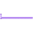 Pusher, 100mm Long.STL Linear Servo Actuators