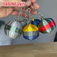 c2-min.jpg Christmas Balls Fidget Keychain - 60 Variations