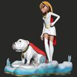 lado.jpg Super-Mario The English Bulldog and super-girl for 3D Printing