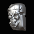 IMG_3428.png Custom ignition cover "Skull in beret" for Ural motorcycle