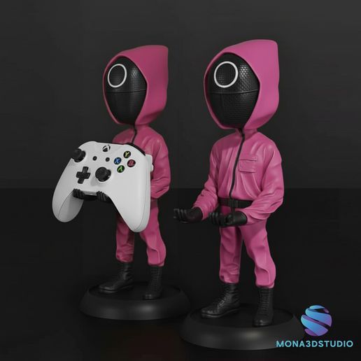 000078609.jpg Joypad Stand Squid Guard – 3D Printable Controller Holder STL