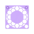 grille_m4b.stl 40mm Extruder fan grille (Wanhao Di3/Maker Select)