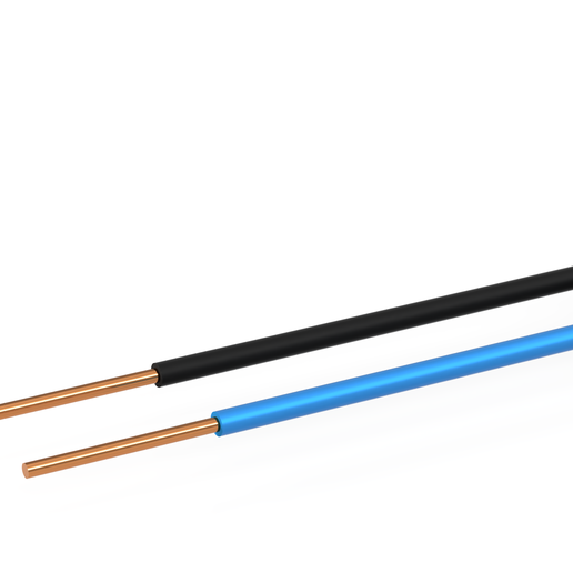 2-Core Flat Twin Solid Copper Cable