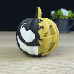 C19C48B6-B6CD-41D6-84F3-F4169800F9A1.jpeg 3D file venomized pumpkin・Design to download and 3D print