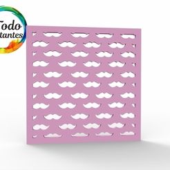 2602-Textura-bigotes-relieve.127.jpg Archivo STL Set Texturas día del padre・Objeto imprimible en 3D para descargar
