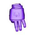 AcquillaLHSOk.stl Hand Factions Pack