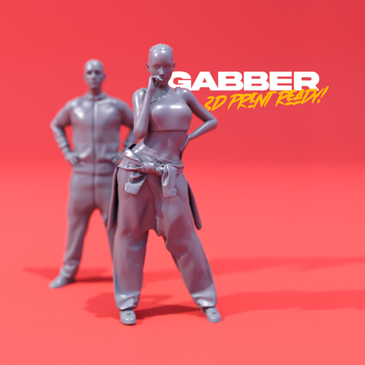 🎨 Gabber・ 3D File for ・Cults