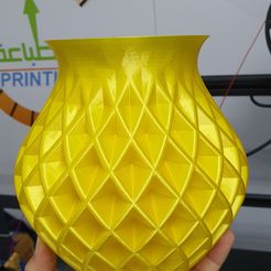 Doppelt gedrehte Vase