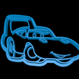 Strip Weathers.png STL file Cars movie cookie cutter set・3D printable model to download