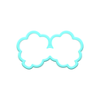 1.png Clover Sunglasses Cookie Cutters | STL Files