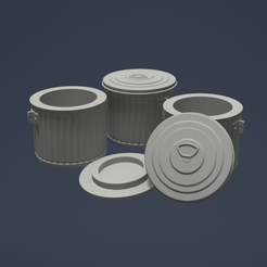5gal1to35.png STL file US Army Trash Can 5Gals 1/35・3D printing idea to download