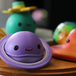 3D file Slime Rancher 2 Ringtail Slime Statue・3D printable model