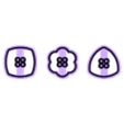 buttons set 2 2cm.stl Набор из 2 резцов для пуговиц - три формы, три размера - для полимерной глины
