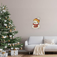 Snowman-I-Wall-Decor-Color-Simulation.png Christmas: Snowman I Wall Decor