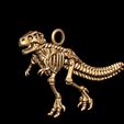 2.jpg Dinosaur TRex Skeleton Pendant