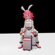 Preview01.png Fantasy World Food Delivery Service Bunny Girl Figure