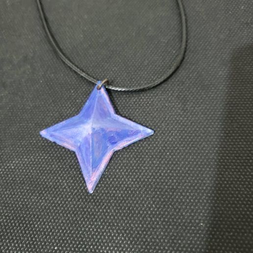 Star Necklace 3D model