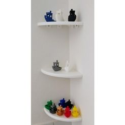 fb2fd043fa689443372e7fbeb08ec6ab_preview_featured.jpg Archivo STL gratuito Estante de esquina simple・Idea de impresión 3D para descargar