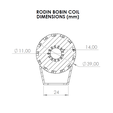 Dimensioni-39-14-13.png TORUS RODIN BOBIN COIL SMALL DIMENSIONS - 39 x 39 x 14 mm