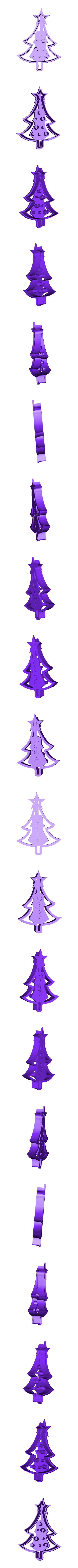 Christmas_Tree__Cookie_Cutte.STL Cortador de galletas del árbol de navidad