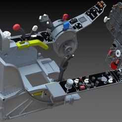 r6.jpg Fichier STL F86 Hight Definition Work Complete Cockpit STL FILES ONLY・Objet imprimable en 3D à télécharger