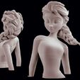 main.jpg Disney Elsa Frozen Statue Sculpt 3D Print Files (Download files) figure digital pattern 3D Princess printing figurine