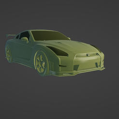 1.png STL file Nissan GT-R Nismo 2014 Printable・3D print design to download