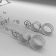 32-Ford-Pickup-Parts-07.png 1932 Ford Pickup 3D-Druck Bausatz