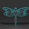 lib1.png Lamp Dragonfly 3D Model