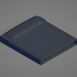 0.png CARTUCHO DE JUEGO GAMEBOY COLOR - FUCTIONAL 1:1 Y MAQUETA INCLUIDA - POKEMON CRYSTAL NINTENDO STL PARA IMPRESIÓN 3D