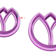 tulipan.png Tulipan cookie cutter