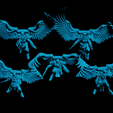 rendar.png Free STL file Holy Assault Chicks・Template to download and 3D print