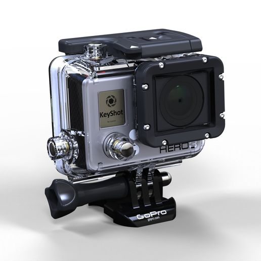 Gopro hero 3D model freedownload, diy toys, decor for you. 3D model