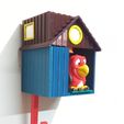 2.jpeg Key Holder Bird House - Bird House Key Holder