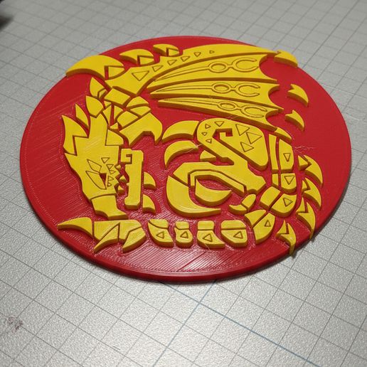 MH Rathalos decorations - 3D model önizlemesi