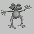 4.png Funny frog STL file