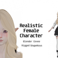 0.-1920x1080.png Elf Girl - Realistic Female Character - Blender Eevee